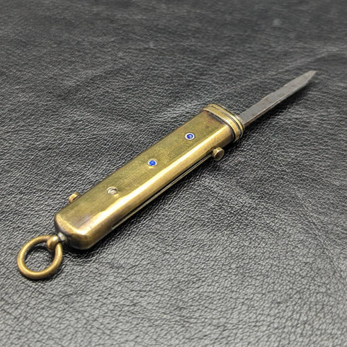 Antique Retractable Multi-Tool Pencil & Knife